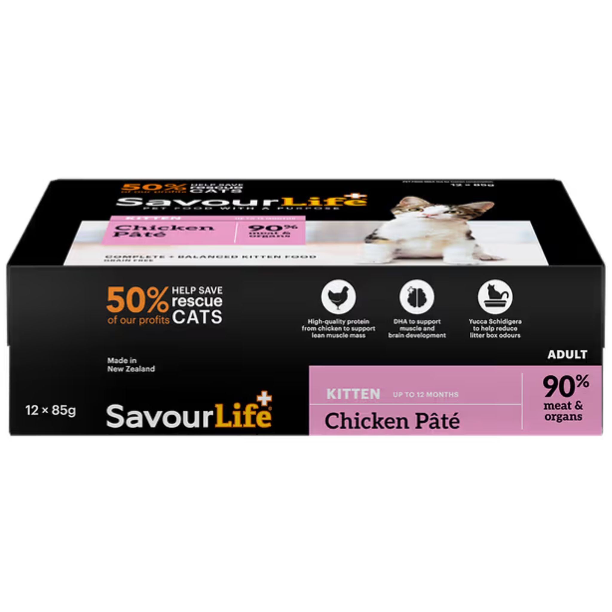 SavourLife Kitten Chicken Pate Wet Cat Food