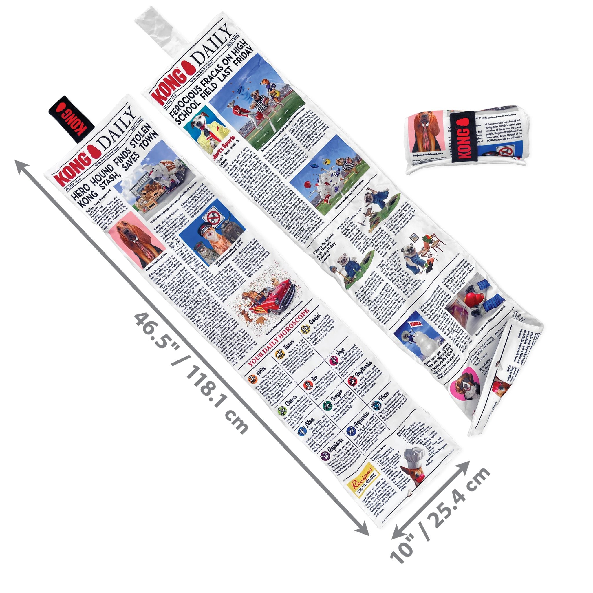 KONG Daily Newspaper Dog Toys