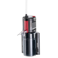 Hydor Crystal 2-stage internal aquarium filter with its outlet tube fitted