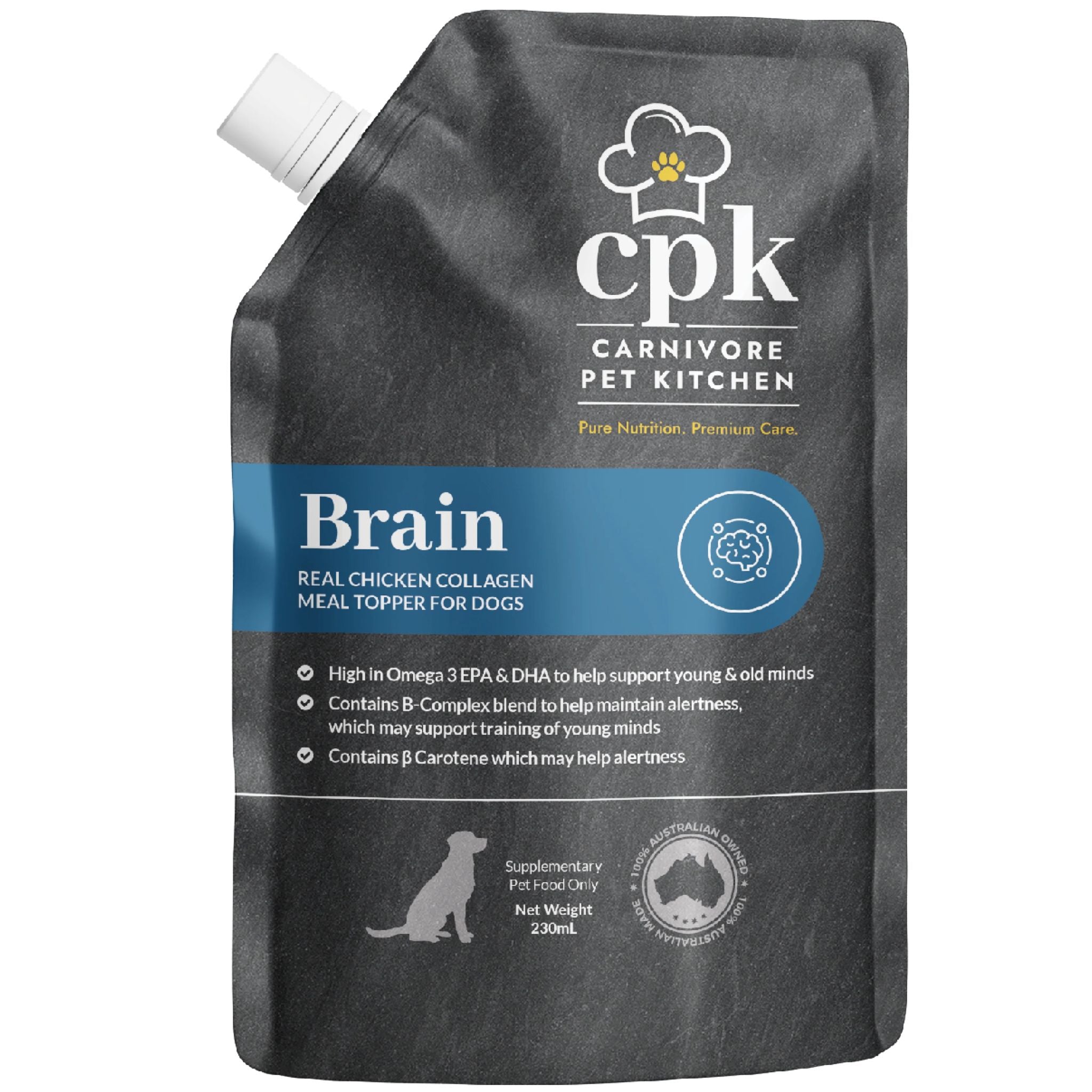 Carnivore Pet Kitchen Brain Dog Meal Topper