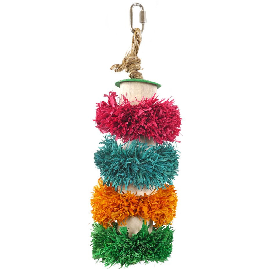 Rosewood Bird Toys Boredom Breaker Fuzzy Fun