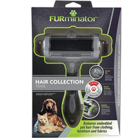 FURminator pet hair collection tool for furniture, carpet and car seats