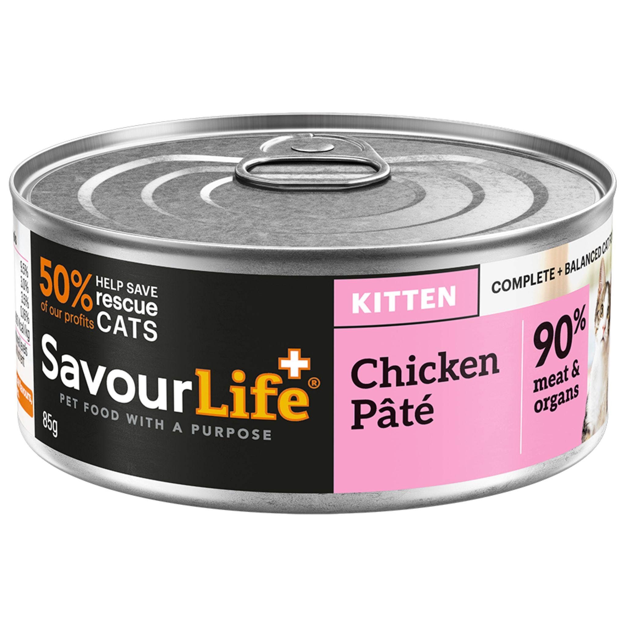 SavourLife Kitten Chicken Pate Wet Cat Food