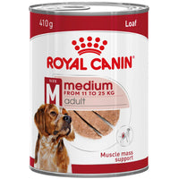 Royal Canin Medium Adult Loaf Wet Dog Food Can