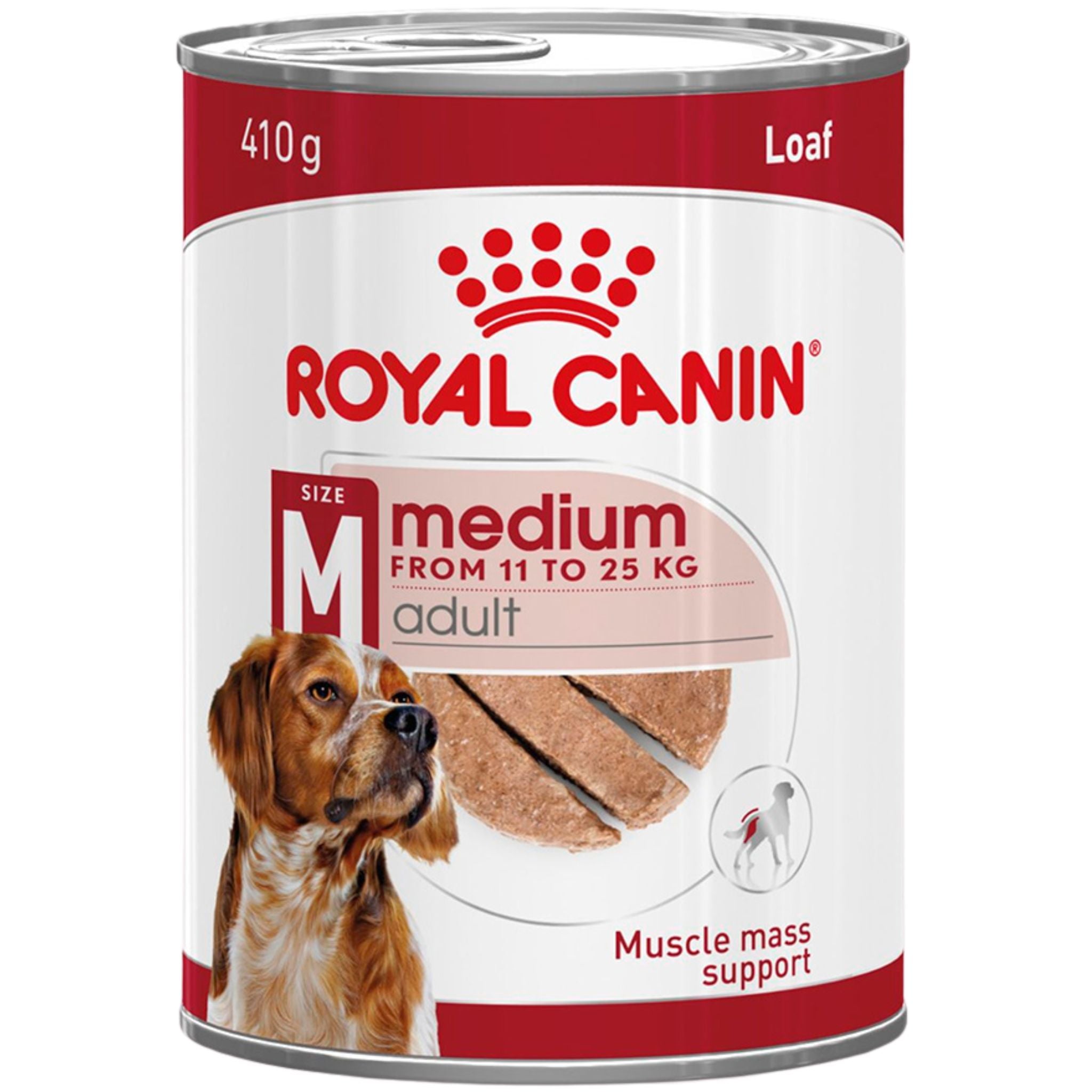 Royal Canin Medium Adult Loaf Wet Dog Food Can