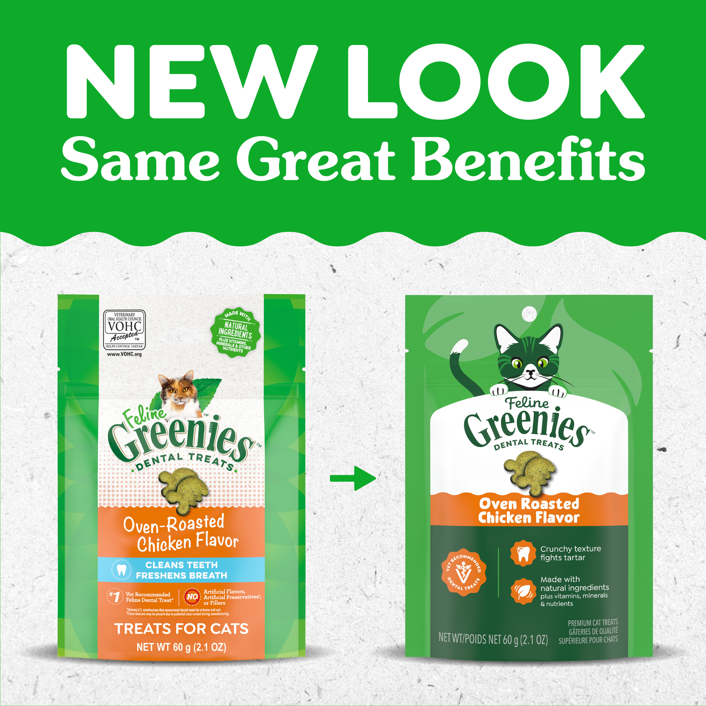 GREENIES Feline Dental Cat Treat Oven-Roasted Chicken Flavour product detail 4