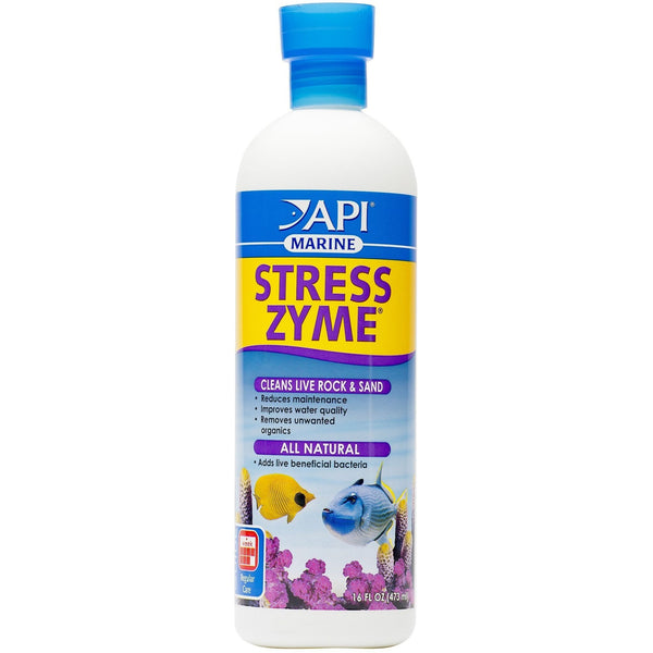 API Marine Stress Zyme Saltwater Aquarium Cleaning Solution