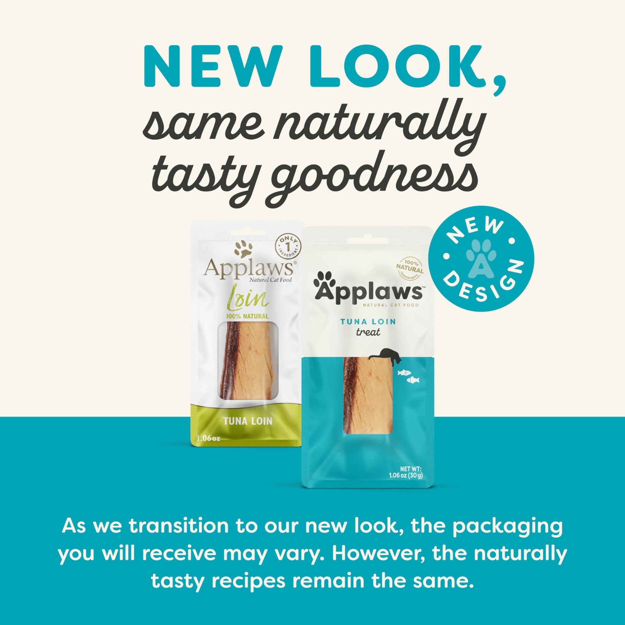 Applaws Natural Cat Treat Whole Tuna Loin