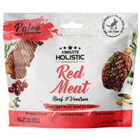 Absolute Holistic Air Dried Cat Treats Red Meat Beef & Venison