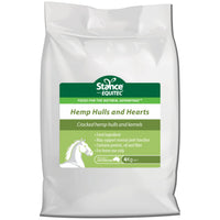 Stance Equitec Hemp Hulls and Hearts cracked hemp feed for horses in a 4kg bag