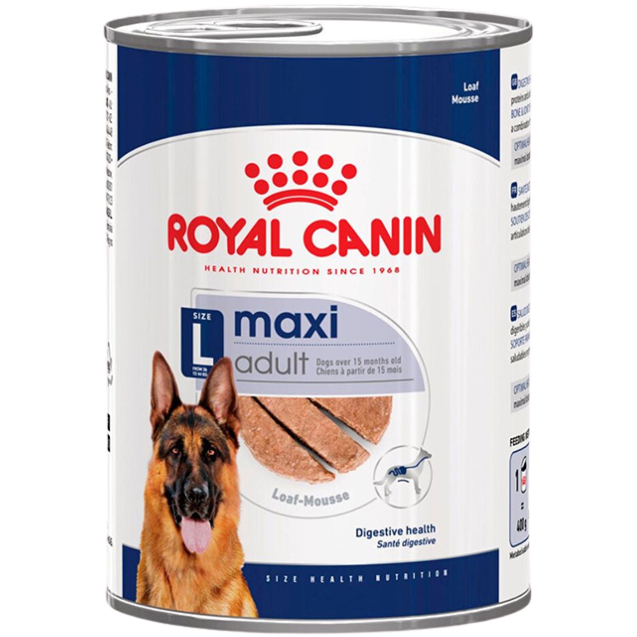 Royal Canin Maxi Adult Loaf Wet Dog Food Can