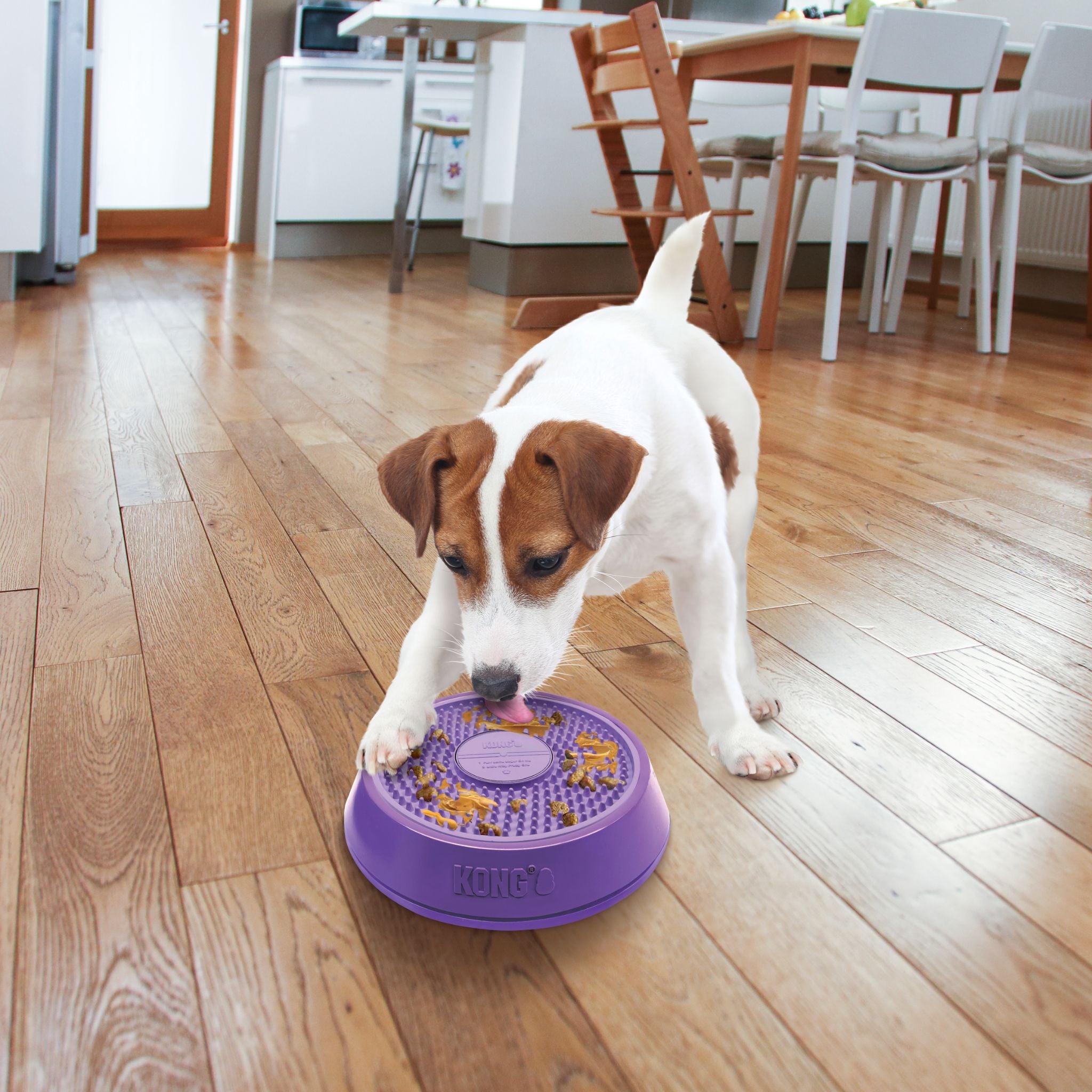 KONG Licks Spinz Pet Treat Dispenser