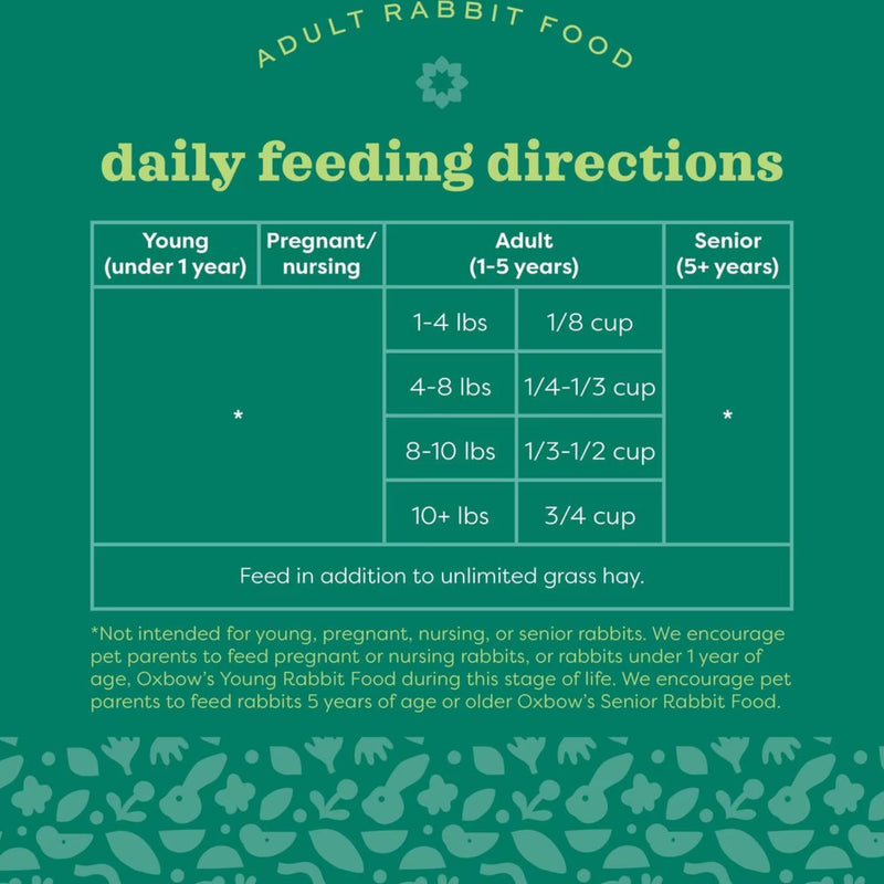 Oxbow Essentials Adult Rabbit Food