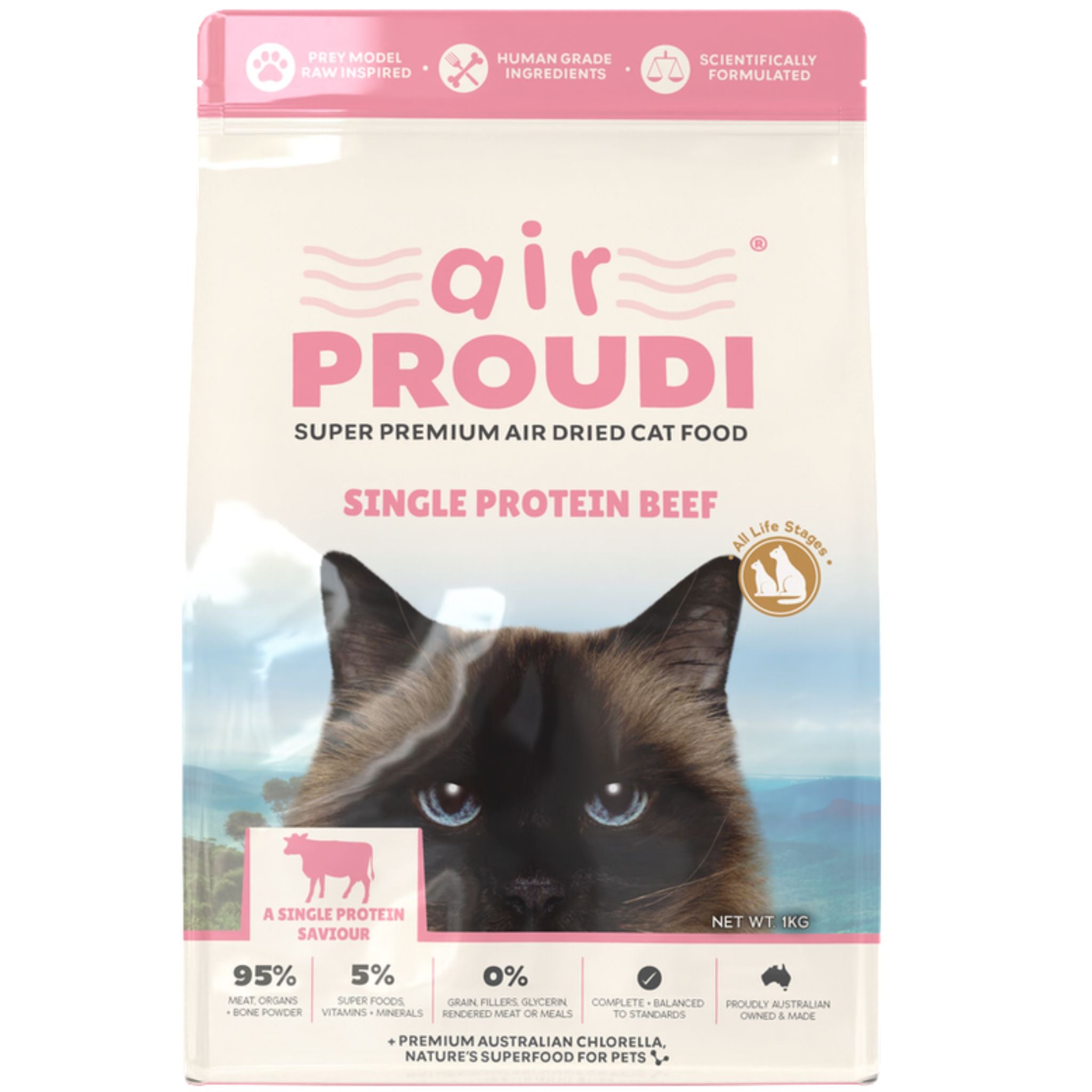 Air Proudi Premium Air Dried Cat Food Beef