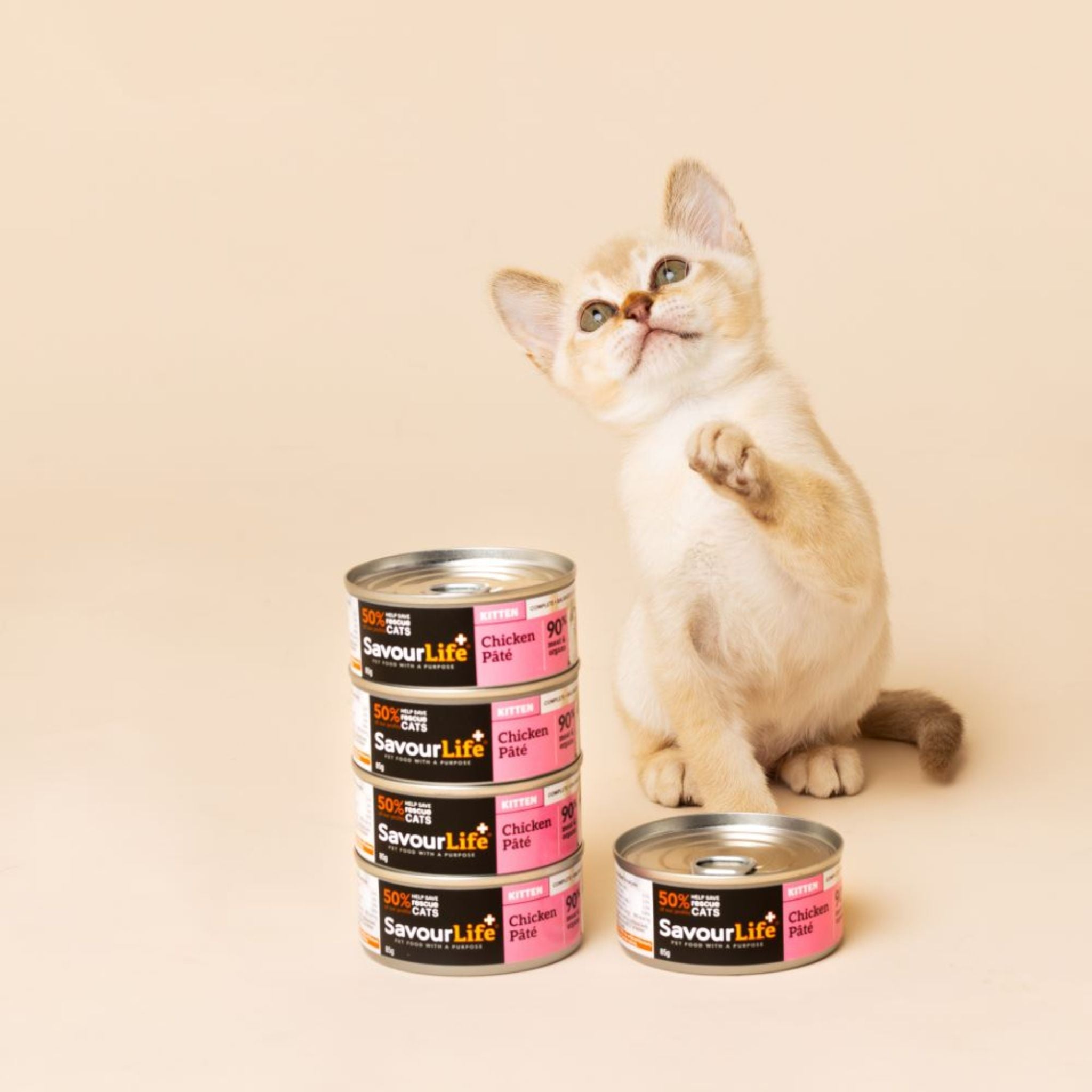 SavourLife Kitten Chicken Pate Wet Cat Food