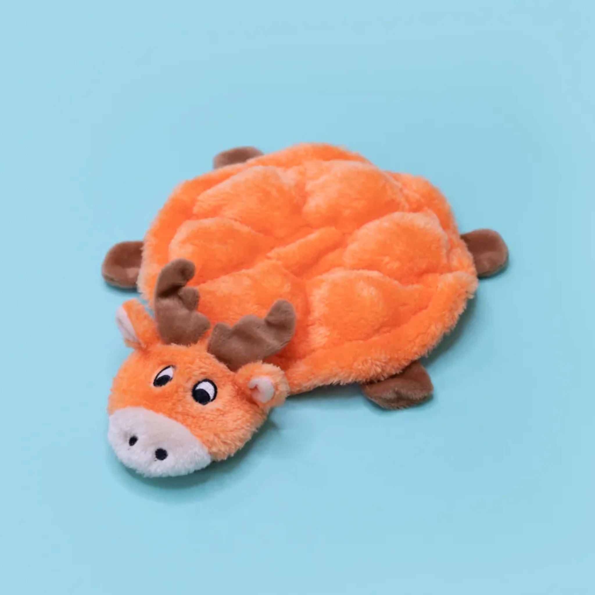 Zippy Paws Dog Toys Plush Squeakie Crawler - Moody the Moose