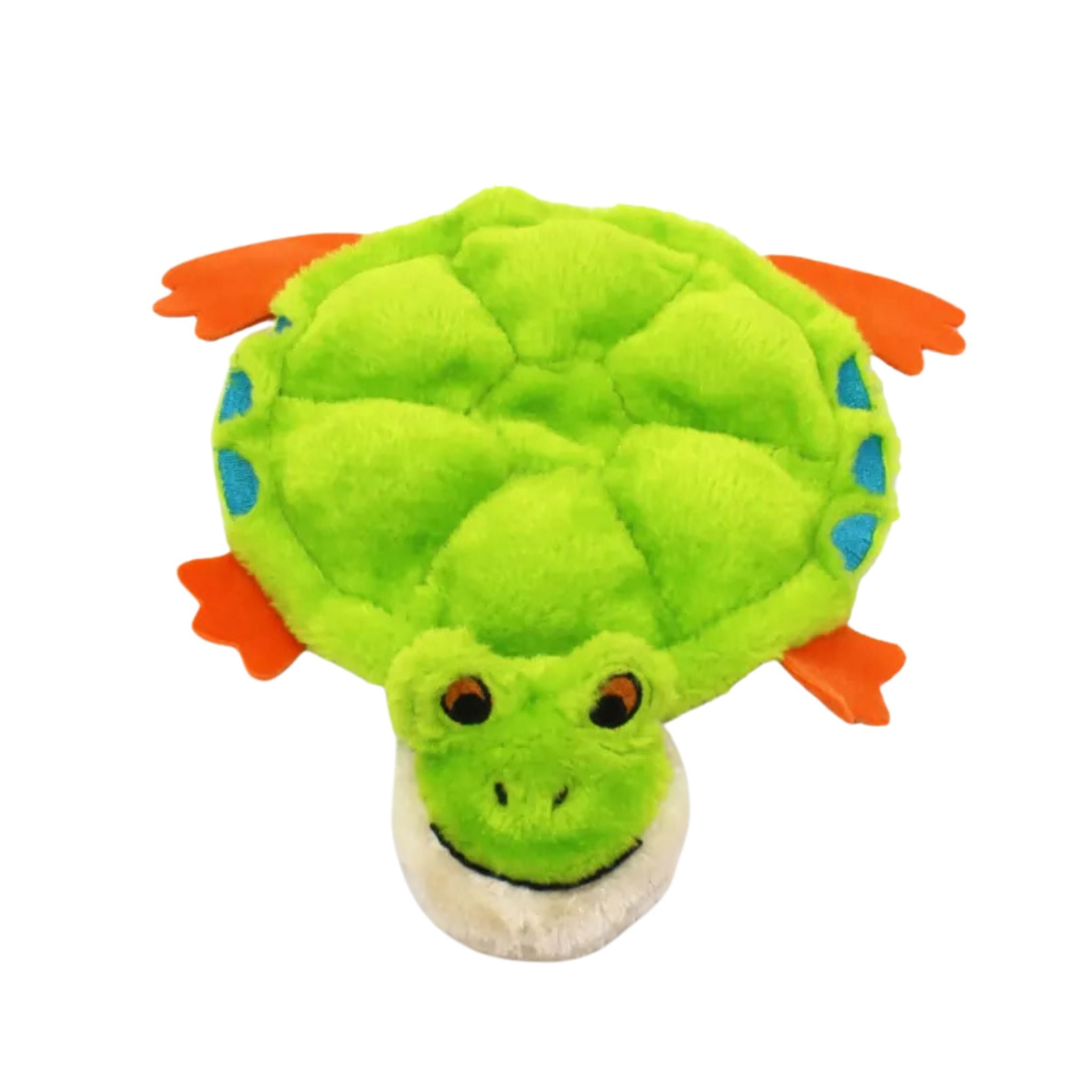 Zippy Paws Dog Toys Plush Squeakie Crawler - Toby the Tree Frog