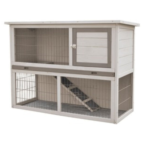 M-Pets Small Animal ALBERGO Wooden Hutch | PeekAPaw Pet Supplies