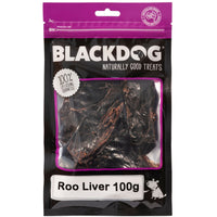 BlackDog Roo Liver Dog Treats packaging front