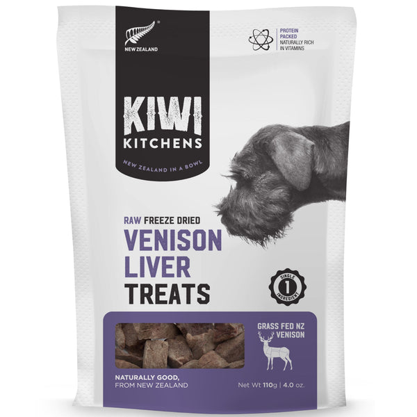 Kiwi Kitchens Freeze-Dried Dog Treat Venison