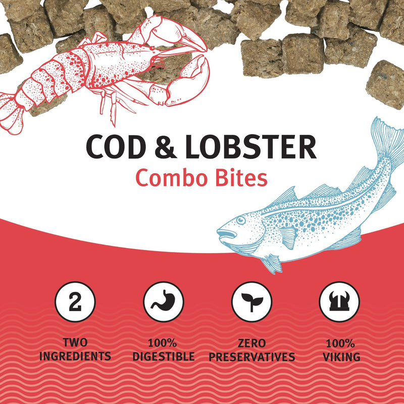 Icelandic+ Dog Treats Cod & Lobster Combo Bites