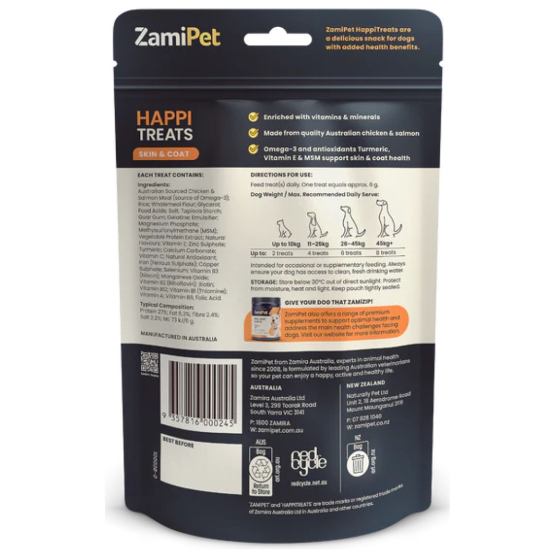 Zamipet Happitreats Skin & Coat