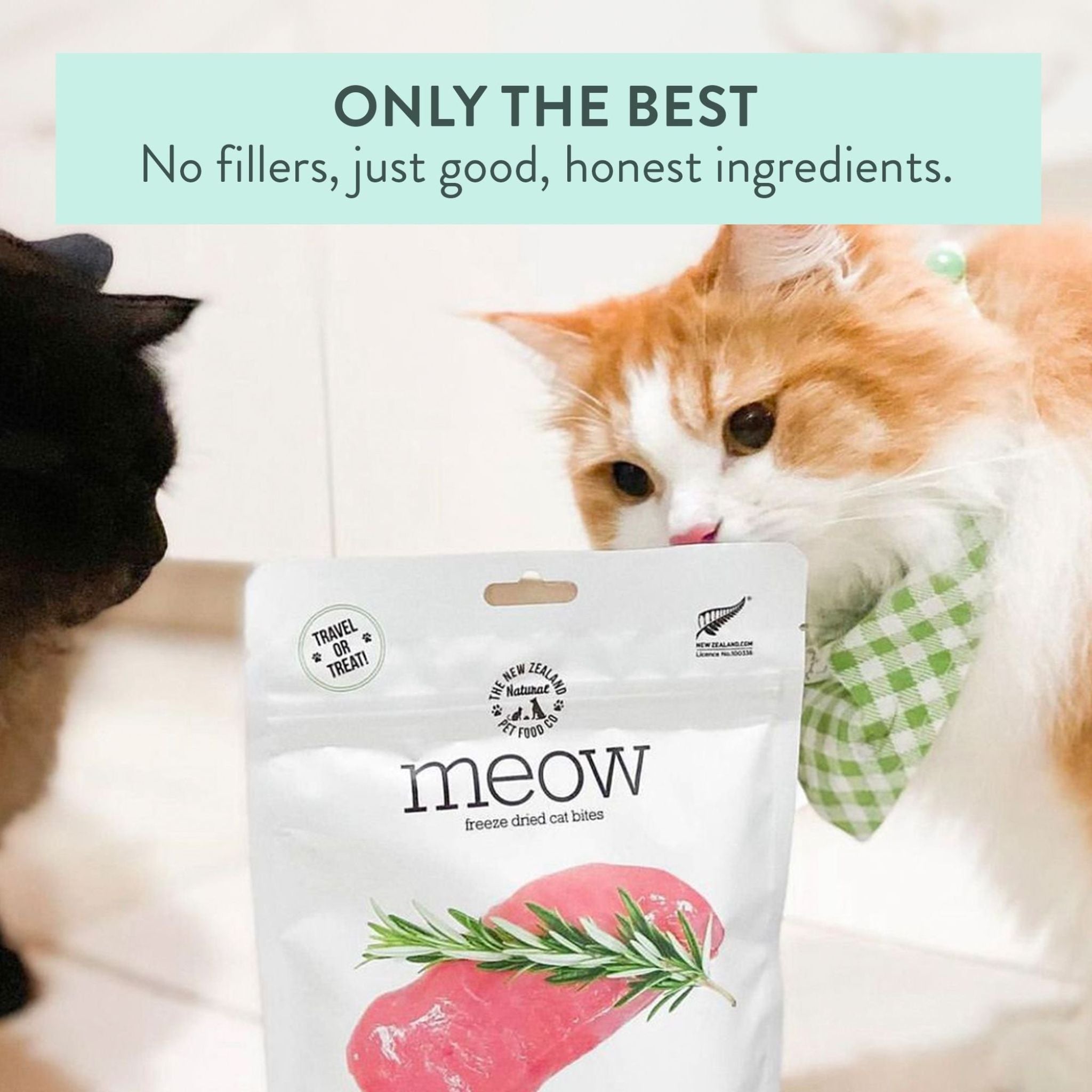The New Zealand Natural Meow Freeze Dried Cat Treat Duck