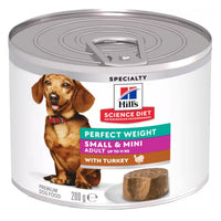 Hill's Science Diet Perfect Weight Adult Small & Mini Dog Mousse with Turkey