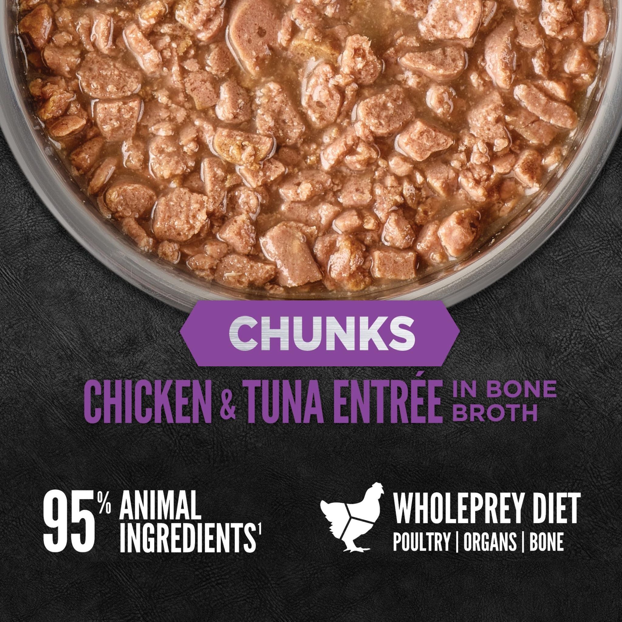 Orijen Wet Kitten Food Chunks & Shreds Chicken and Tuna Entree