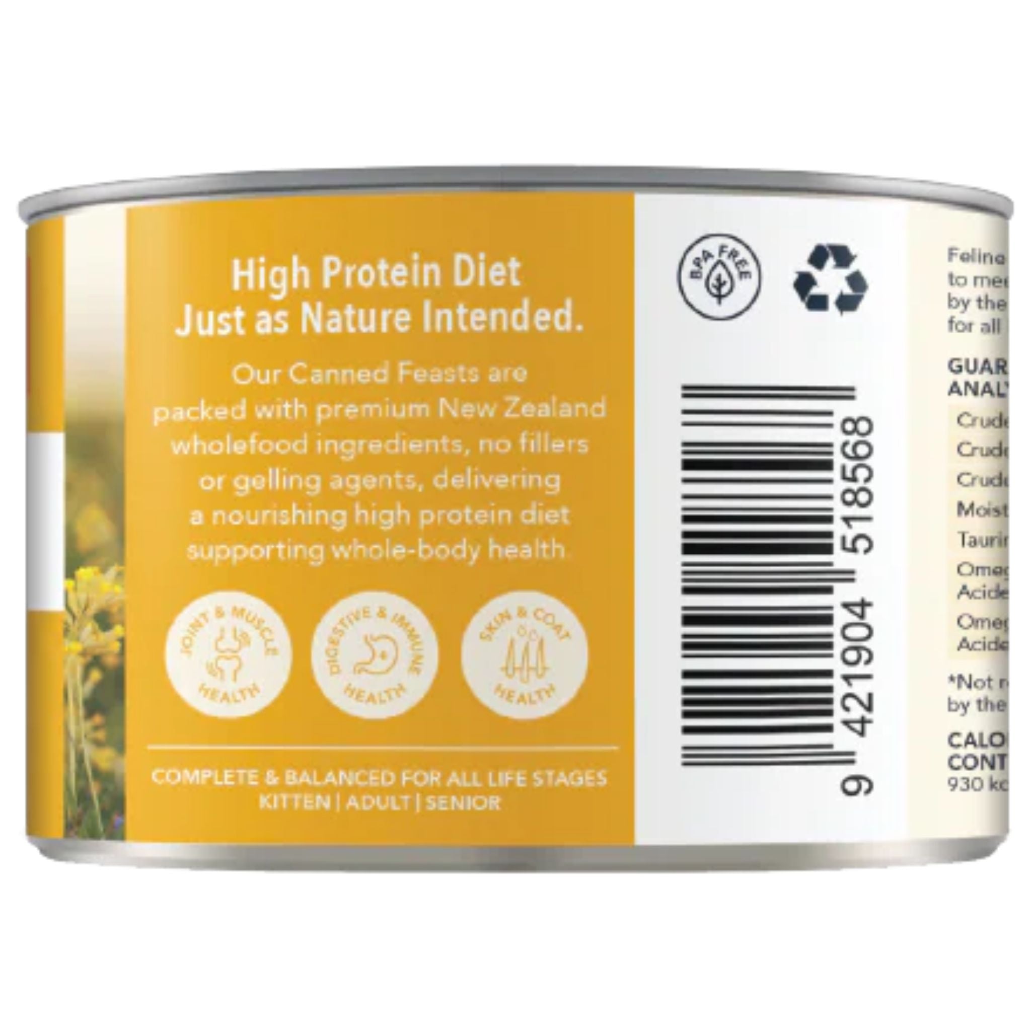 Feline Natural Canned Chicken Feast