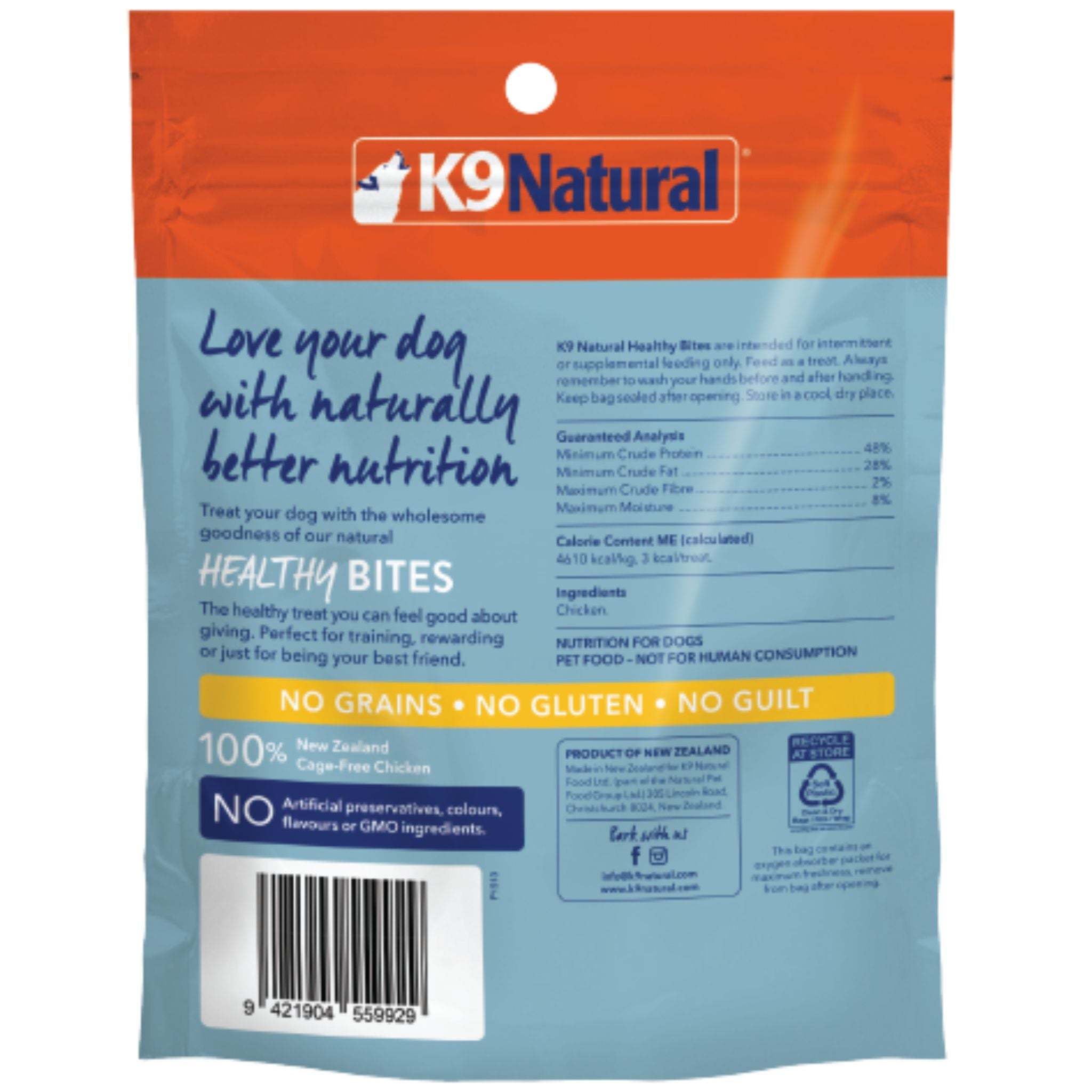 K9 Natural Treats Chicken Healthy Bites