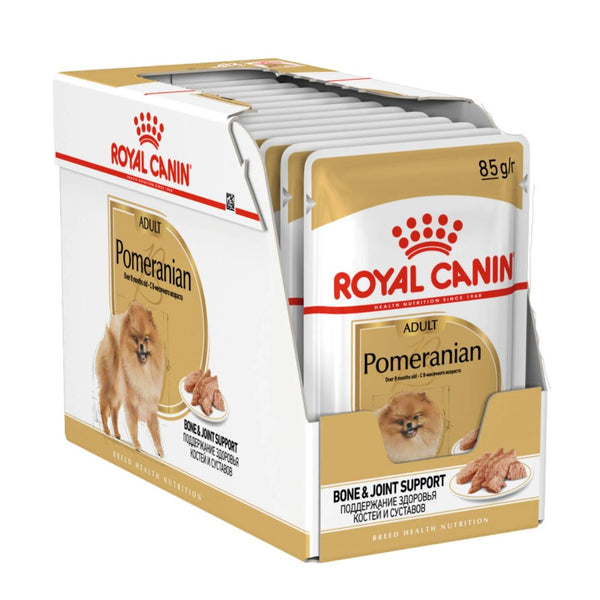 Royal Canin Pomeranian Wet Dog Food in Loaf - 85g x 12 | PeekAPaw Pet Supplies