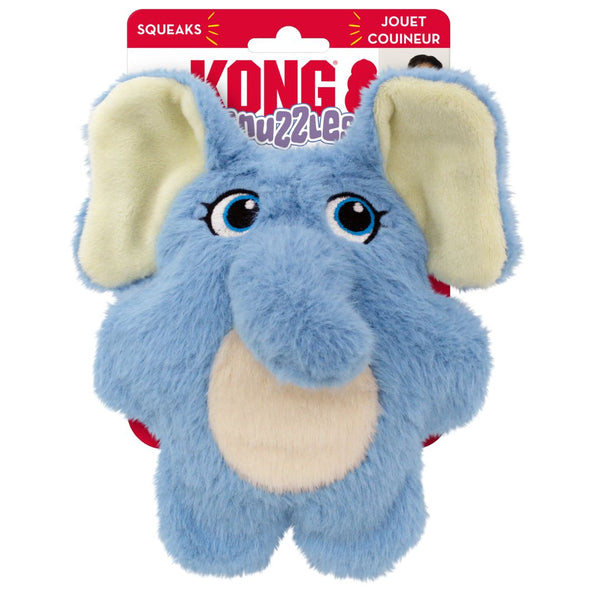 KONG Dog Toys Snuzzles Kiddos Elephant - Small | PeekAPaw Pet Supplies