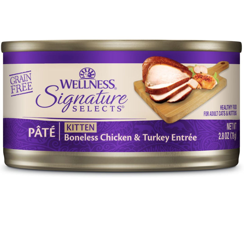 Wellness Core Wet Cat Food Signature Selects Kitten Boneless Chicken & Turkey