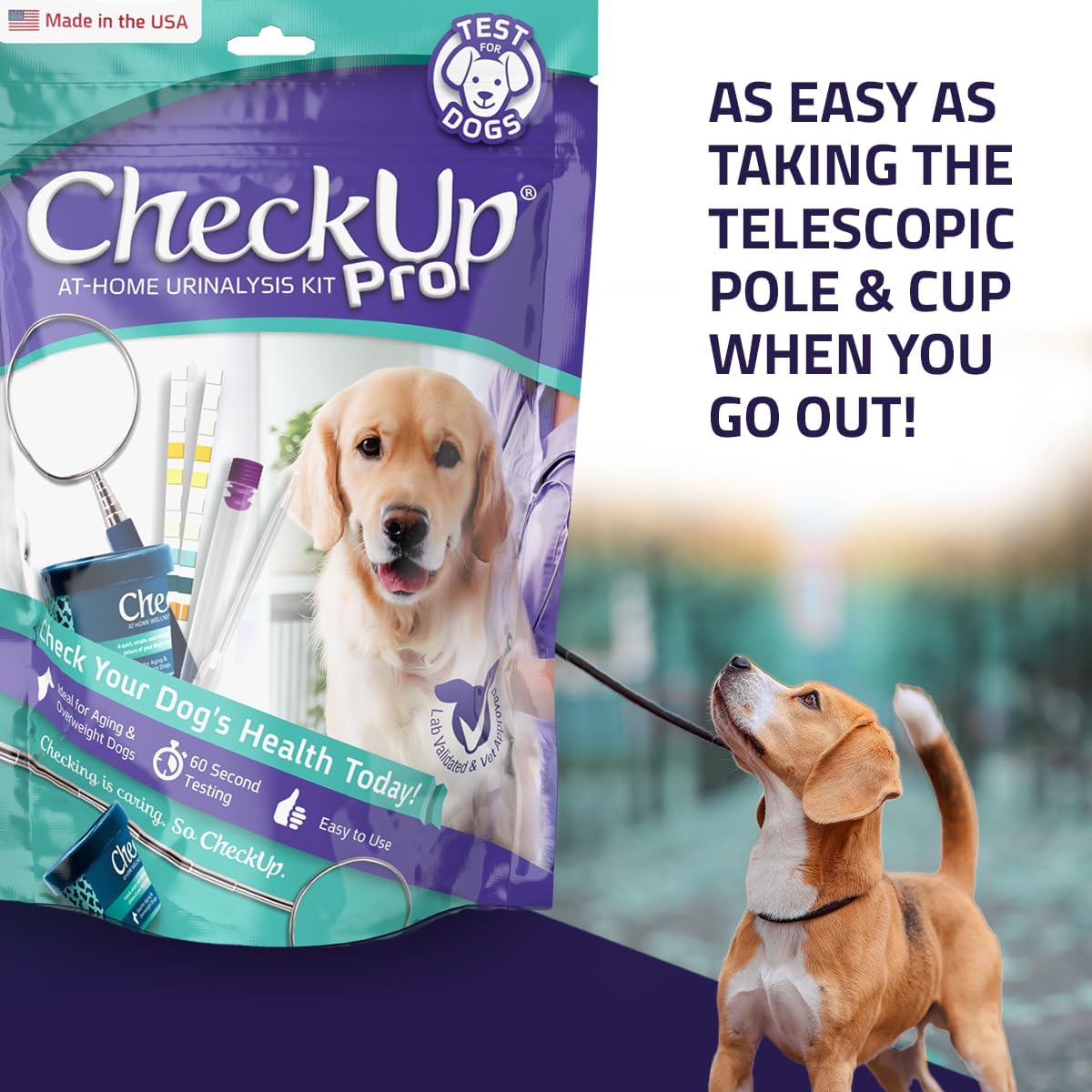 CheckUp Pro At-Home Wellness Urine Test for Dogs - image 2
