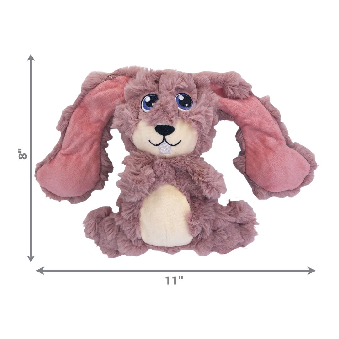 KONG Dog Toys Scrumplez Bunny - Medium | PeekAPaw Pet Supplies