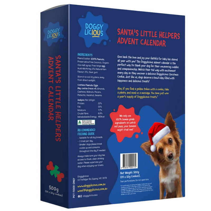 Doggylicious Advent Calendar | PeekAPaw Pet Supplies