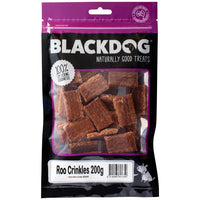 BlackDog Roo Crinkles Dog Treats 200g pack