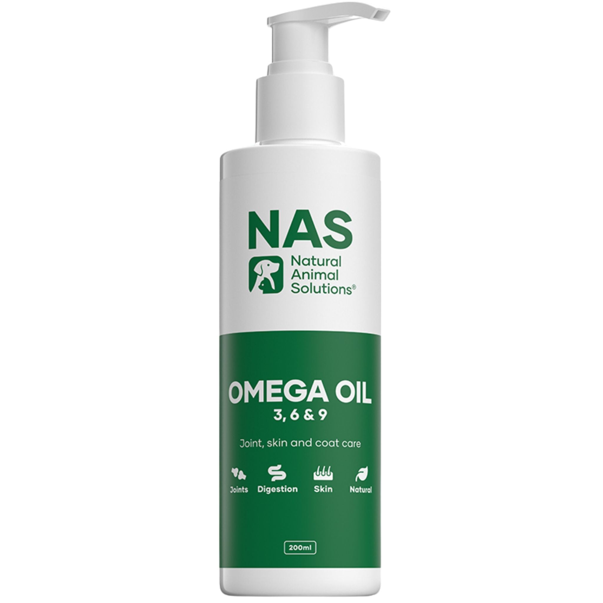 Natural Animal Solutions Omega Oil 3, 6 & 9 For Dogs, Cats, Horses & Small Animals