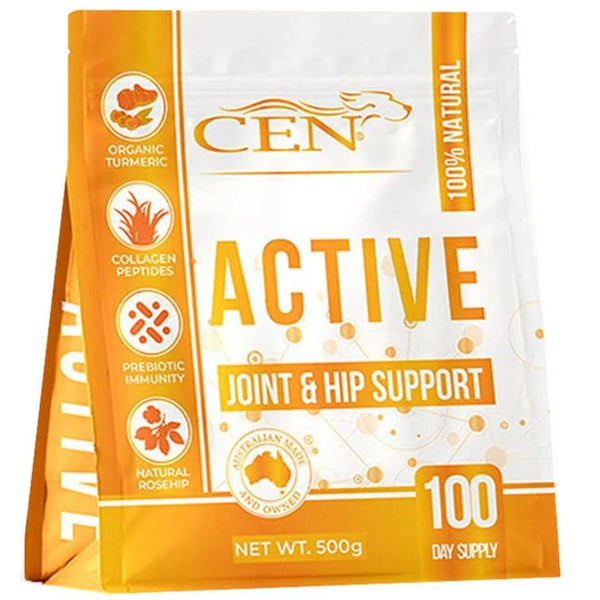 Cen Active Joint & Hip Supplements For Dogs - 500g | PeekAPaw Pet Supplies