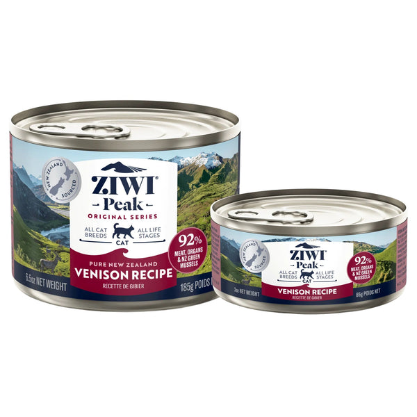 ZIWI Peak Cat Food Canned Venison | PeekAPaw Pet Supplies