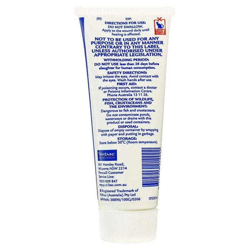 Virbac Septicide Antiseptic Cream with insecticide for Horses and Dogs