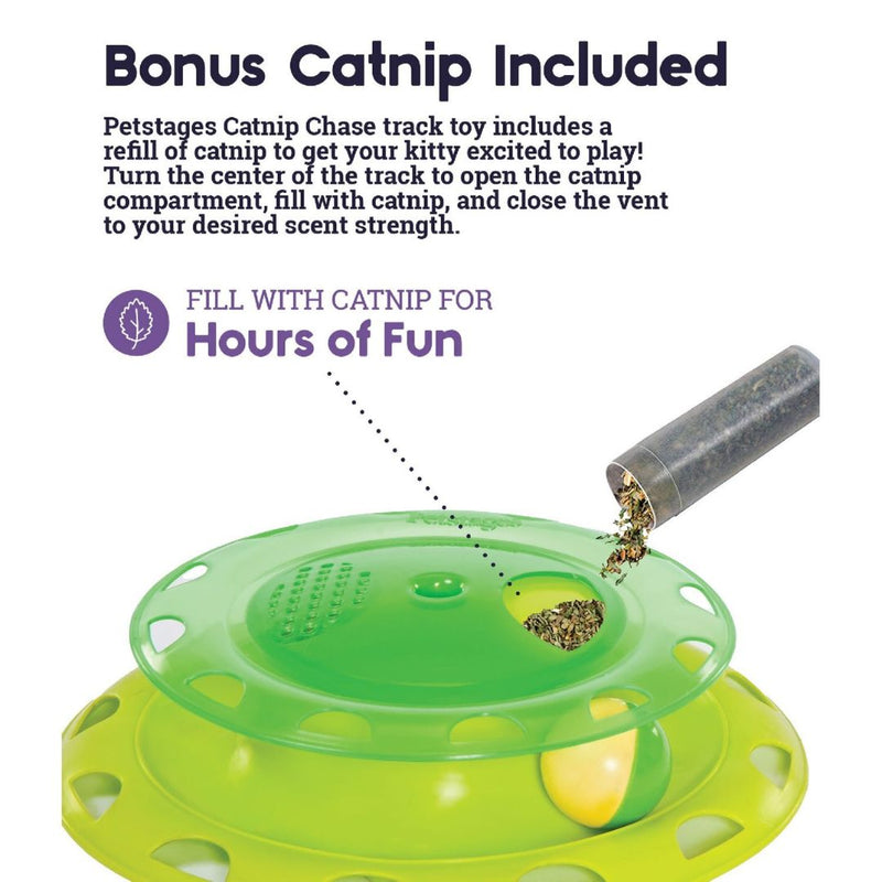 Petstages Catnip Chaser Interactive Cat Toy