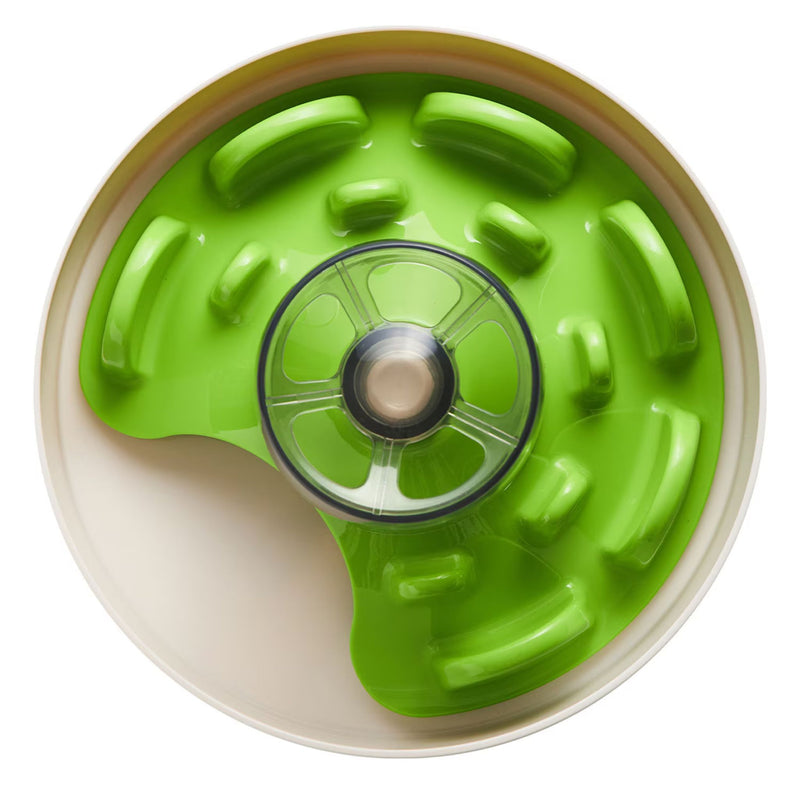 Pet DreamHouse SPIN UFO Maze Interactive Dog Bowl and Slow Feeder | PeekAPaw Pet Supplies
