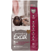 Burgess Excel Indoor Guinea Pig Nuggets, 1.5kg bag front of pack