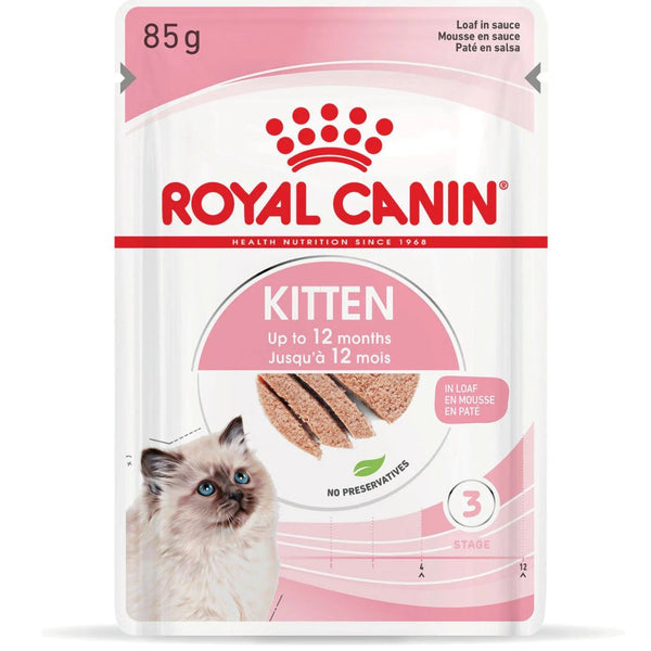 Royal Canin Wet Cat Food Kitten Loaf | PeekAPaw Pet Supplies