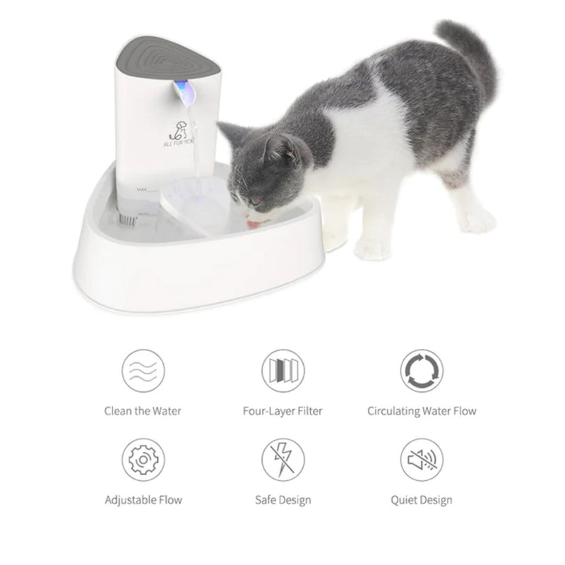All Fur You Seashell Pet Water Fountain & Accessories