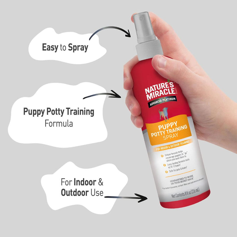 Nature's Miracle Advance Platinum Puppy Potty Training Spray | PeekAPaw Pet Supplies