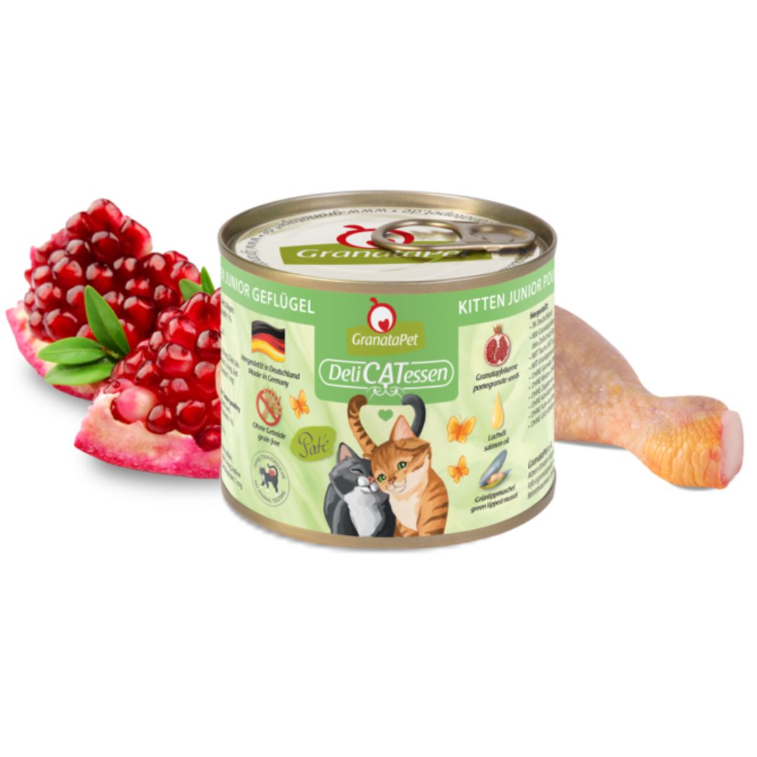 GranataPet DeliCatessen Wet Cat Food - Poultry for Kitten/Junior | PeekAPaw Pet Supplies