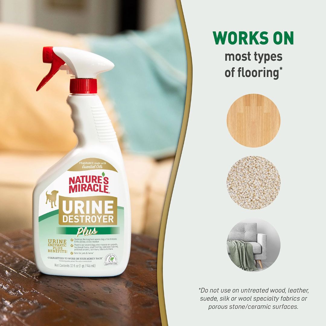 Nature's Miracle Dog Urine Destroyer Plus Trigger | PeekAPaw Pet Supplies